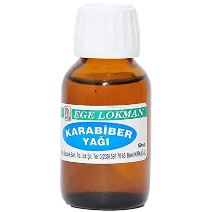 Ege Lokman Karabiber Yağı 50 cc