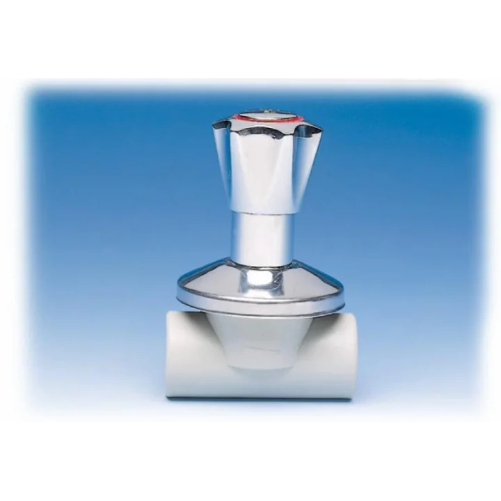 Mey İthalat® Ege Yıldız PPRC 32 mm Ankastre Vana Gri