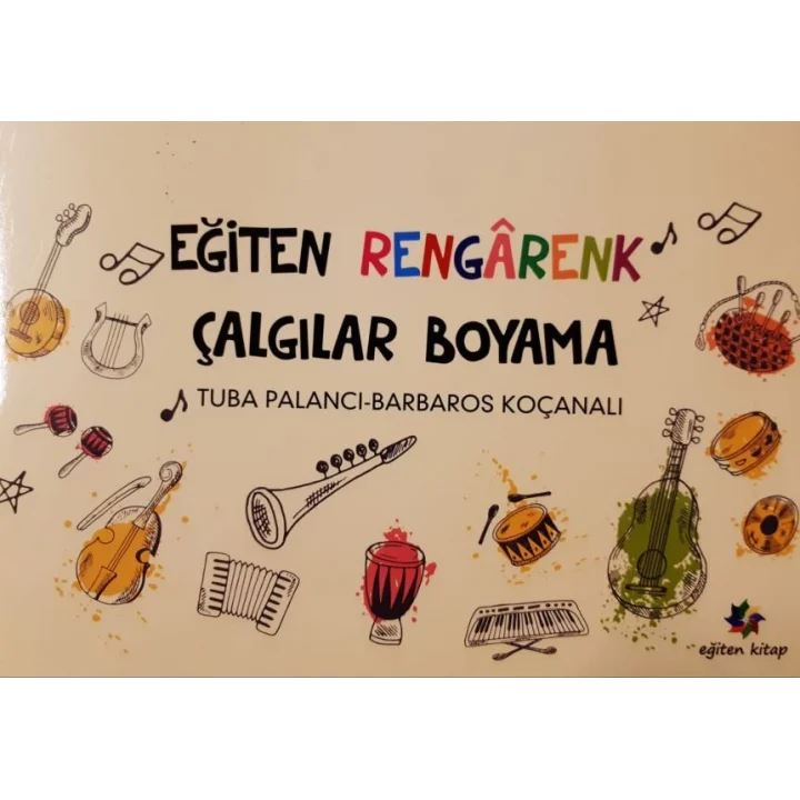 Eğiten Rengarenk Çalgılar Boyama