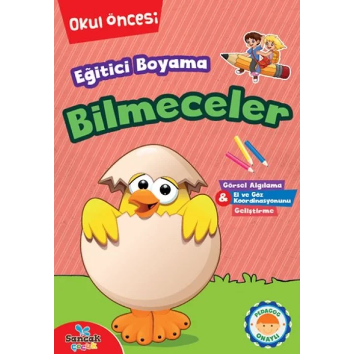 Eğitici Boyama - Bilmeceler