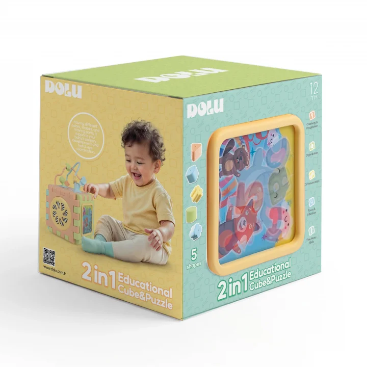 Eğitici Küp Ve Puzzle 5292