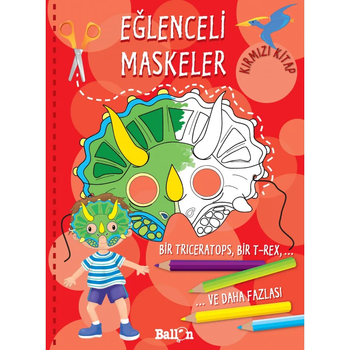Eğlenceli Maskeler (Kırmızı Kitap)