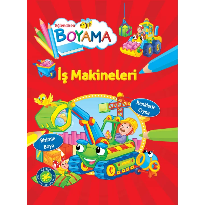 Eğlendiren Boyama - İş Makineleri