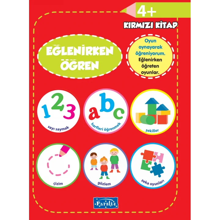 Eğlenirken Öğren Kırmızı Kitap 4+