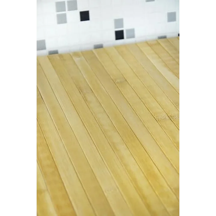 Eko Bath Serisi 50x80 cm Doğal Bambu Banyo Paspası