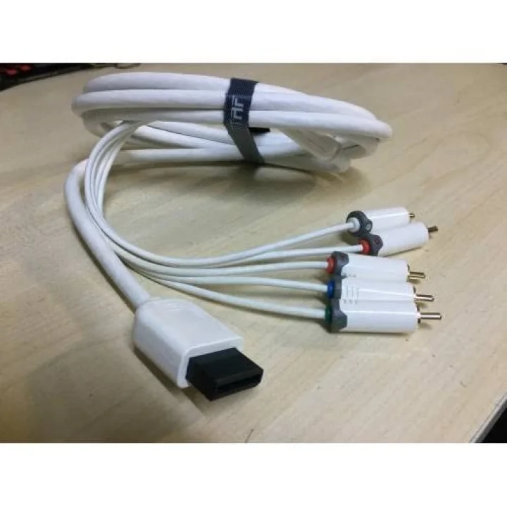 Ekstra Kaliteli 2 Metre Nintendo Wii Component Kablo 5 RCA
