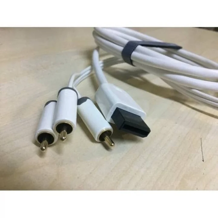 Ekstra Kaliteli 2 Metre Nintendo Wii RCA Kablo 3 RCA LALE