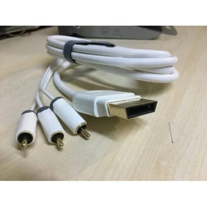 Ekstra Kaliteli 2 Metre XBOX 360 X BOX RCA Kablo 3 RCA LALE