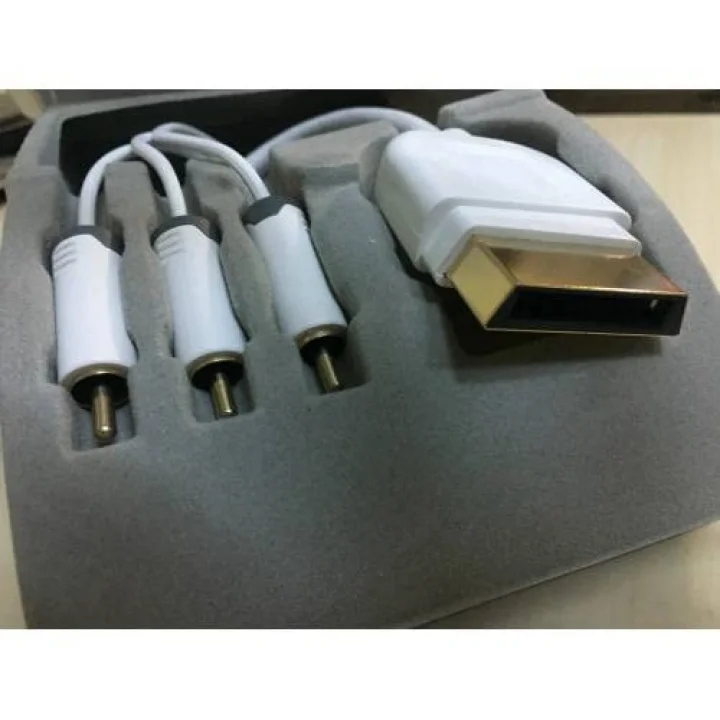 Ekstra Kaliteli 2 Metre XBOX 360 X BOX RCA Kablo 3 RCA LALE