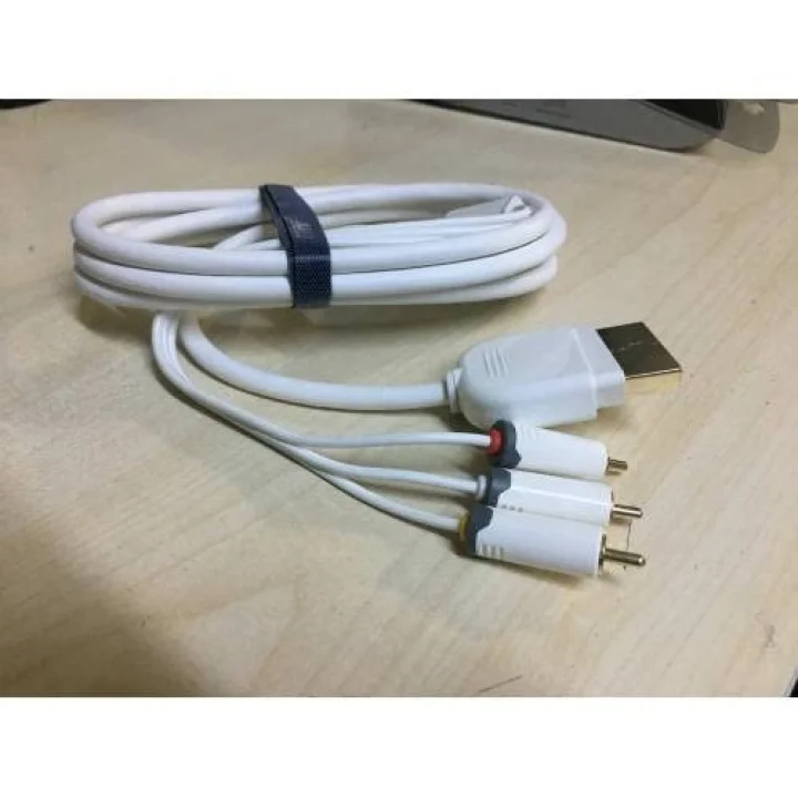 Ekstra Kaliteli 2 Metre XBOX 360 X BOX RCA Kablo 3 RCA LALE