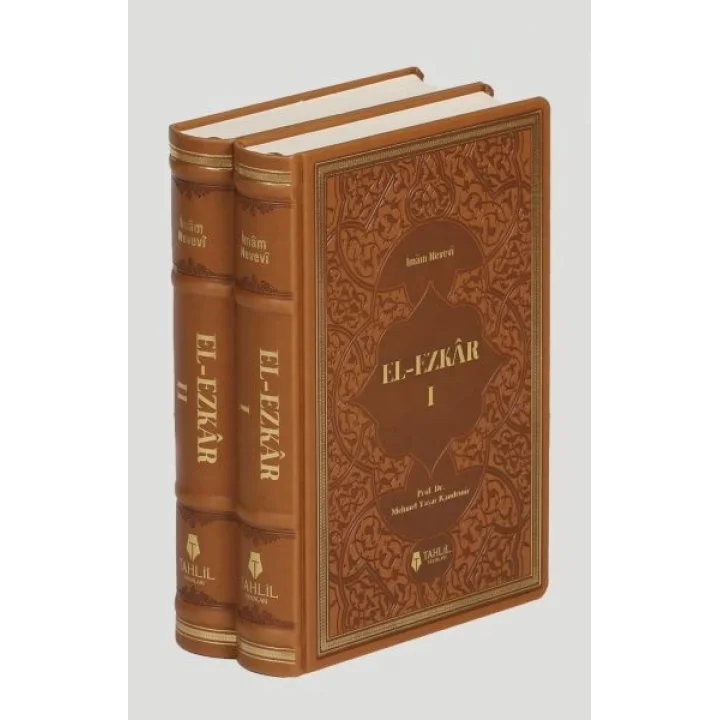 El- Ezkar (2 Cilt, Termo Deri)