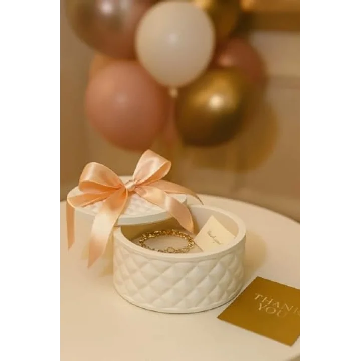 Elegance Bow Serisi – Kapaklı Dekoratif Kutu