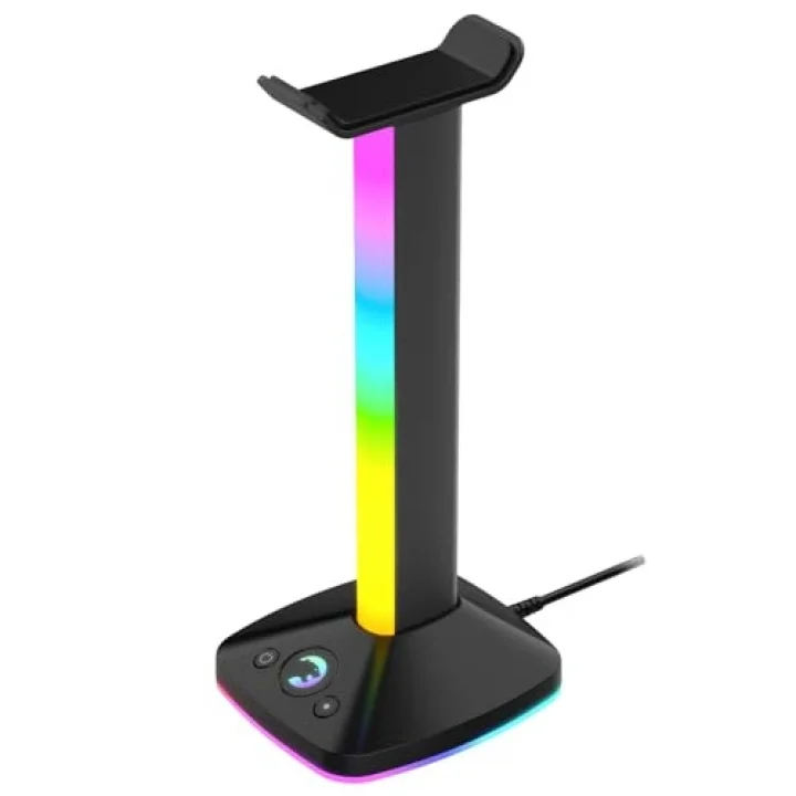 EliteRack RGB Gaming USB3.0 Oyuncu Kulaklık Standı