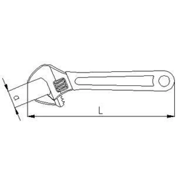 Mey İthalat® Elta 0601 Kurbağacık Anahtar 12 34 mm