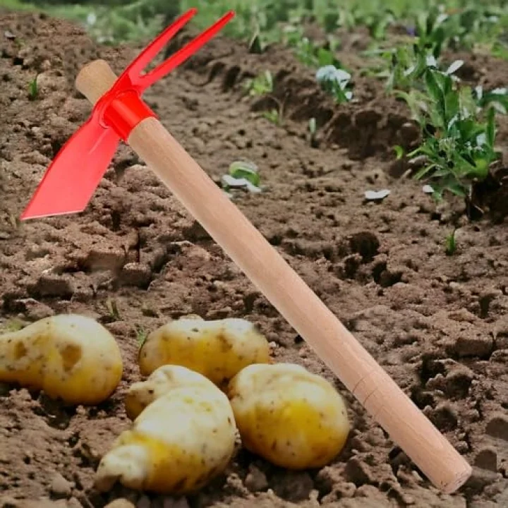 Eltos Ec002 Saplı Çatal Çapa Bahçe El Çapası 40 cm