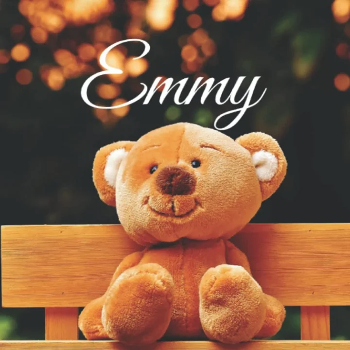 Emmy: Souvenirs de naissance - album à compléter et personnaliser avec vos photos - format 21X21 (French Edition)