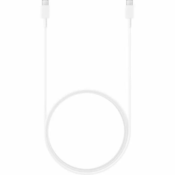 EP-DX310 USB Type-C - USB Type-C kablo, veri kablosu, şarj kablosu, 1,8 m, 3 A, beyaz