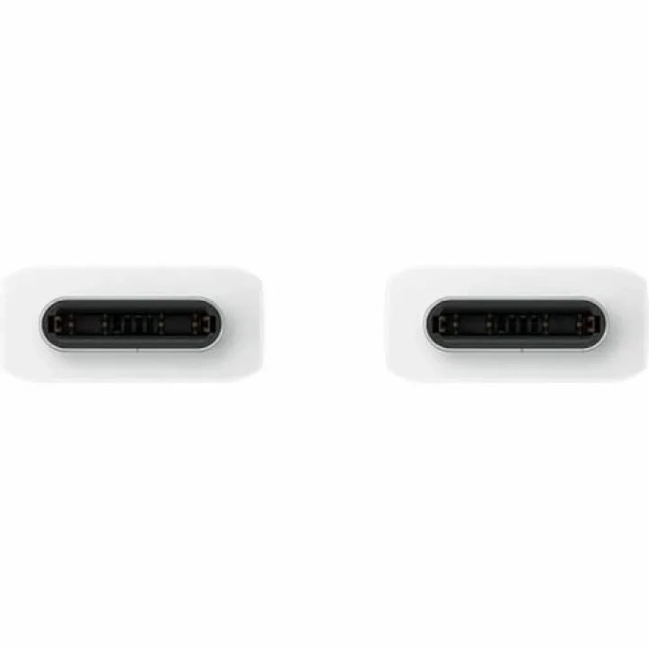 EP-DX310 USB Type-C - USB Type-C kablo, veri kablosu, şarj kablosu, 1,8 m, 3 A, beyaz