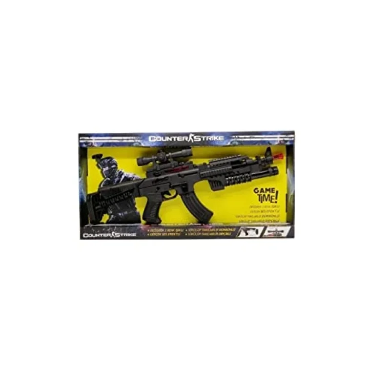 Erdem Sesli ve Isikli Counter Strike Tüfegi, Siyah