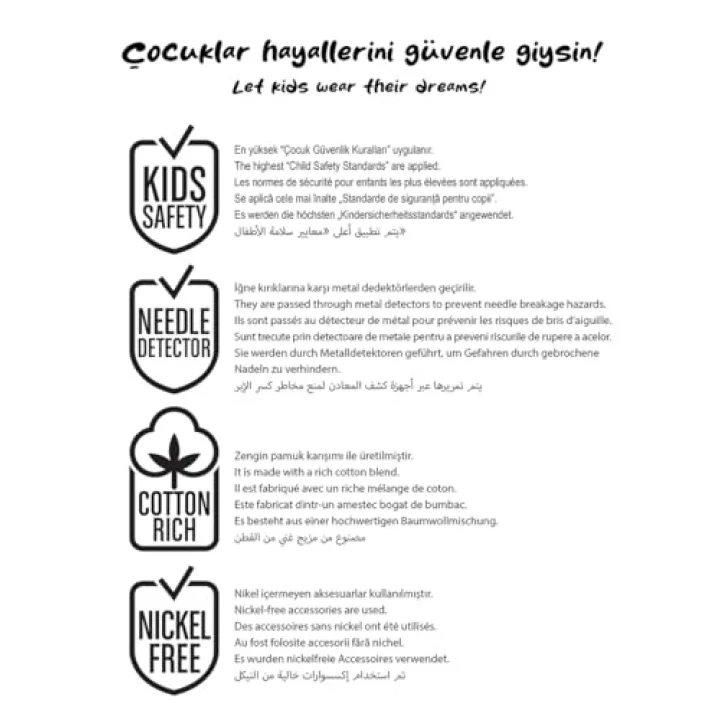 Erkek Çocuk Plaj Havlusu Havlu Panço Kapüşonlu Kaplan Aplikeli Standart