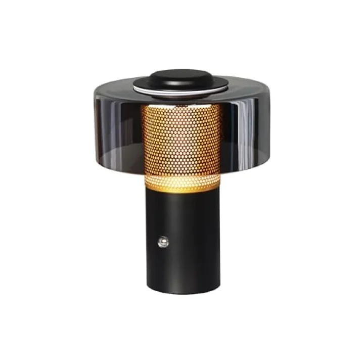 Erta 01 Siyah Şarjlı Masa Lambası 1X1.8W 3000K