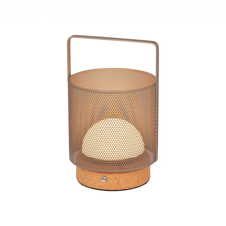Erta 04 Kahve Şarjlı Masa Lambası 1X1.5W 4000K