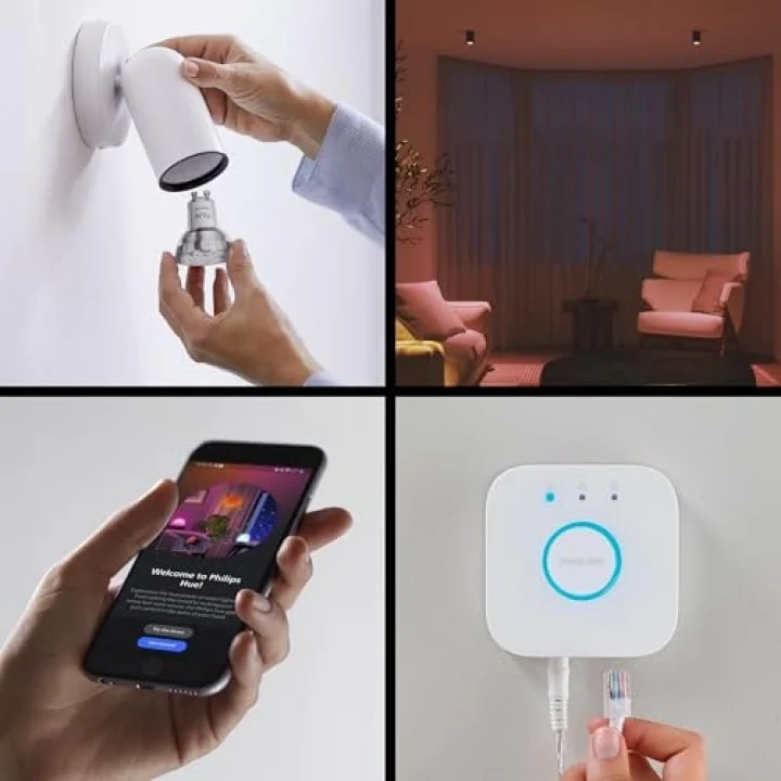 Essential 3lü GU10 Spot Başlangıç Seti 345 Lumen - 15.000 Saat Ampul Kullanım Ömrü