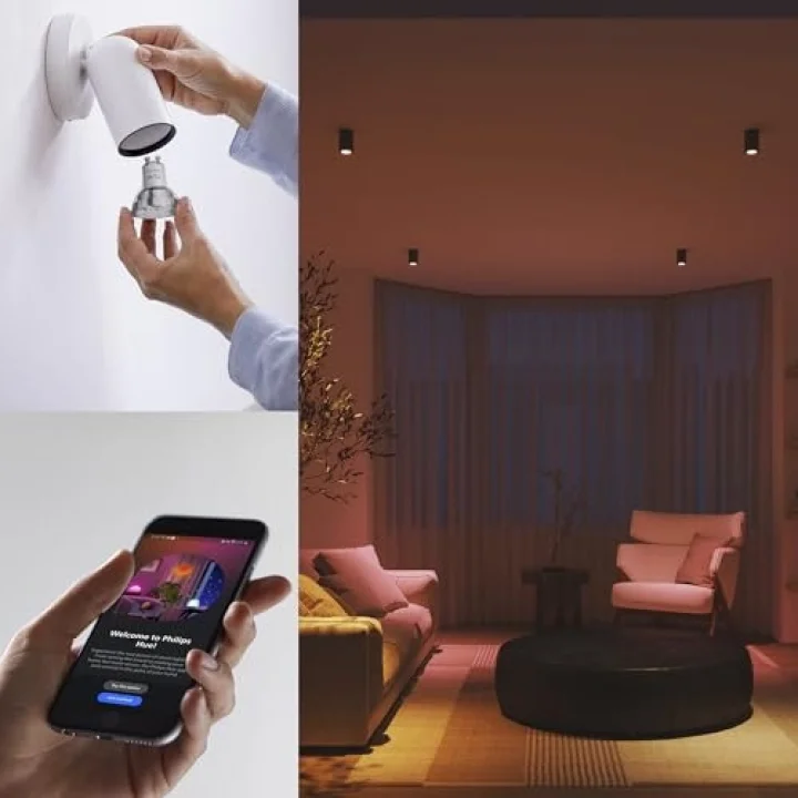 Essential 4.7W GU10 345 Lumen Renkli Akıllı Spot Ampul - 15.000 Saat Ampul Kullanım Ömrü