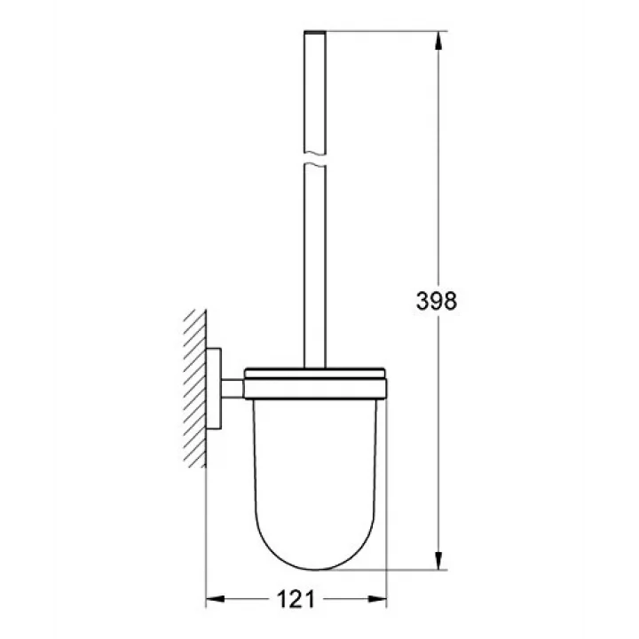 Essentials Tuvalet Fırçalığı - 40374001