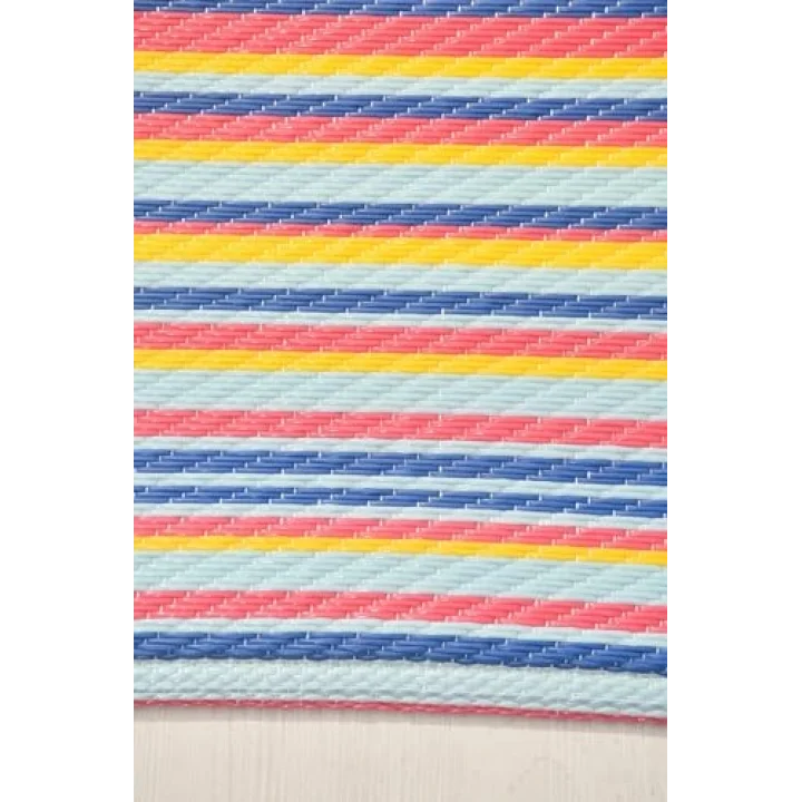 Esterilla Katlanabilir Hasır Kilim Mat | Çift Taraflı-Plaj-Piknik-Kamp-Bahçe-Balkon-Teras-Karavan