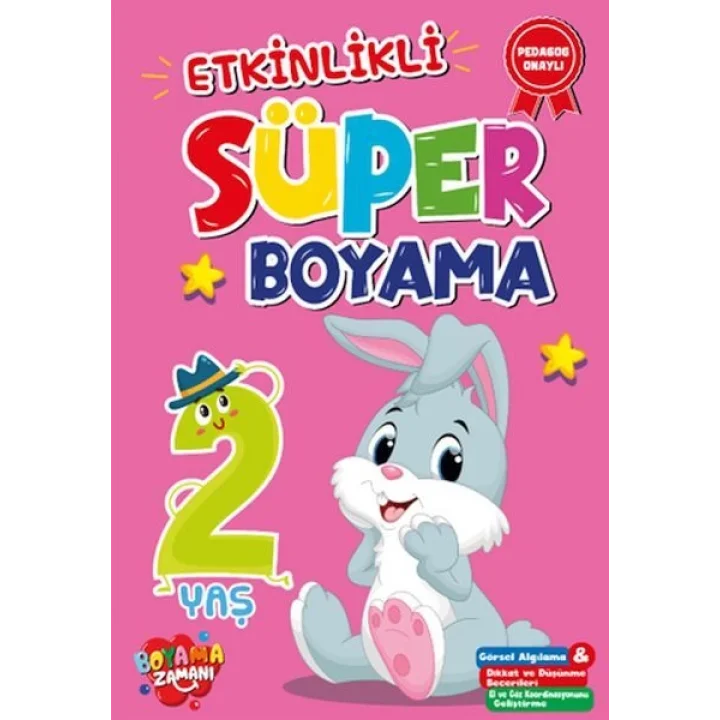 Etkinlikli Süper Boyama 2Yaş