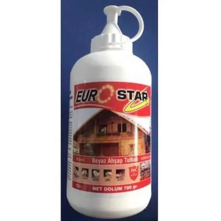 Mey İthalat® Euro Star Beyaz Ahşap Tutkal 700 gr