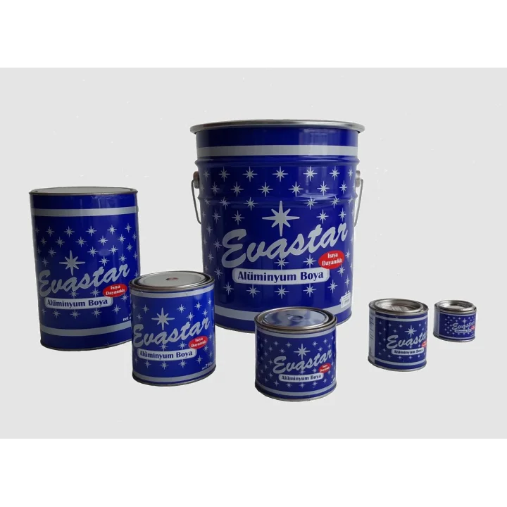 Mey İthalat® Evastar Alüminyum Yaldız Boya 0,2 Litre