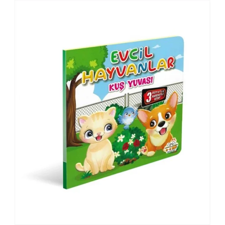 Evcil Hayvanlar Kuş Yuvası 3 Boyutlu