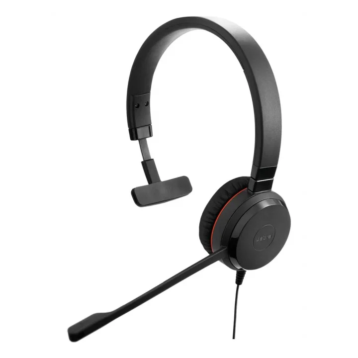 Evolve 30 II, Microsoft Teams Sertifikalı Stereo Kablolu Kulaklık Çağrı Kontrol Ünitesi, Gürültü önleyici mikrofon, LED göstergeleri, mükemmel ses kalitesi - USB-C/A, Siyah