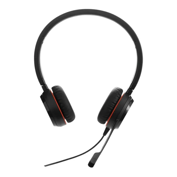 Evolve 30 II, Microsoft Teams Sertifikalı Stereo Kablolu Kulaklık Çağrı Kontrol Ünitesi, Gürültü önleyici mikrofon, LED göstergeleri, mükemmel ses kalitesi - USB-C/A, Siyah