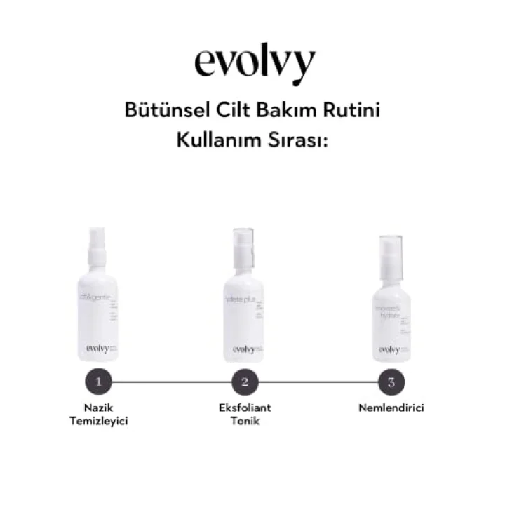 Evolvy Bütünsel Cilt Bakım Rutini