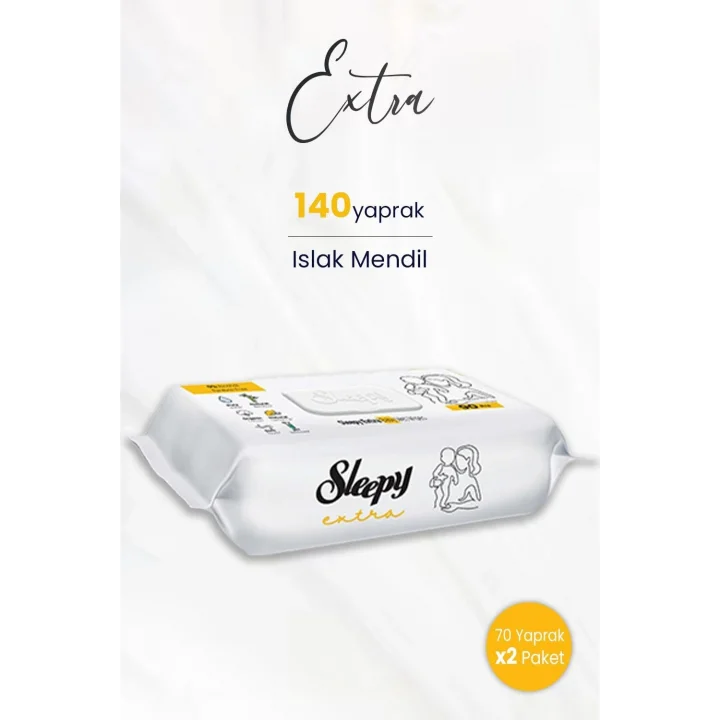 Extra Islak Mendil 70 Adet x 2 (140 yaprak)