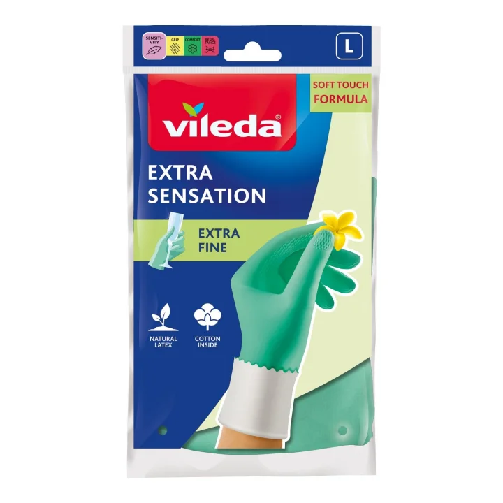 Extra Sensation Eldiven,%100 Doğal Lateks, L