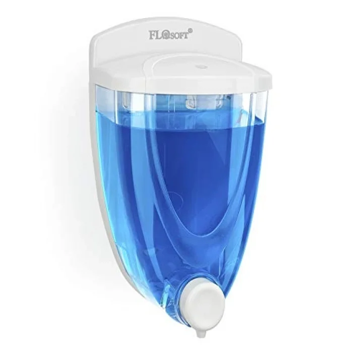 F017 Flosoft Sıvı Sabunluk, 350 Ml, Krom