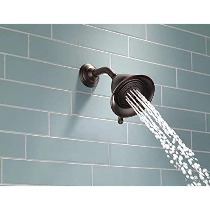 Faucet 3-Sprey Duş Başlığı, Yüksek Basınçlı Duş Başlığı Yağ Ovuşturdu Bronz, Masaj Duş Başlığı, Yüksek Akışlı Duş Başlığı, Venedik Bronz RP34355RB