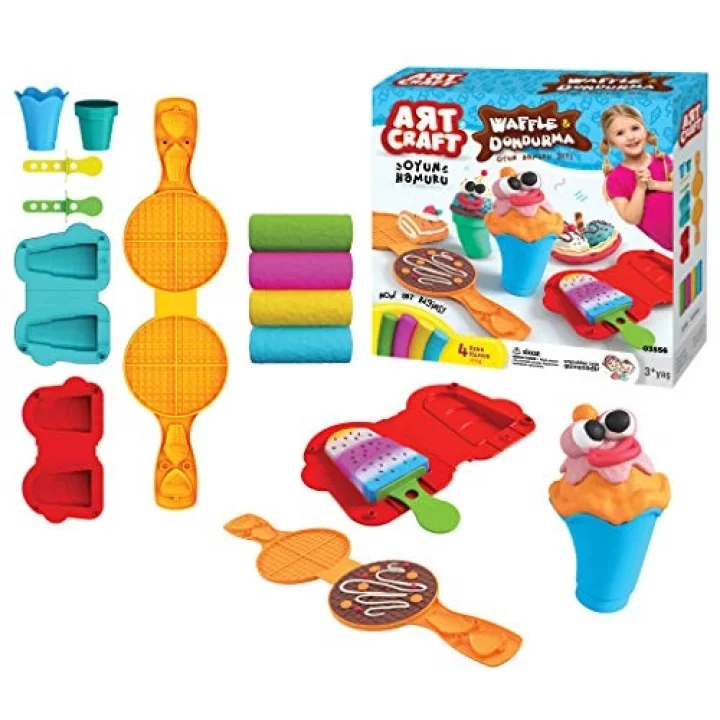 Fen Toys Waffle& Dondurma Hamur Set 200Gr