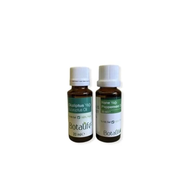 Ferahlık Serisi Nane & Okaliptüs Yağı 20 Ml%100 Saf Uçucu Yağ Seti,skbtlf0048frh