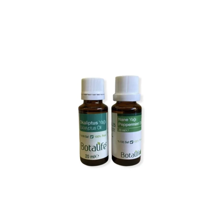 Ferahlık Serisi Nane & Okaliptüs Yağı 20 Ml%100 Saf Uçucu Yağ Seti,skbtlf0048frh