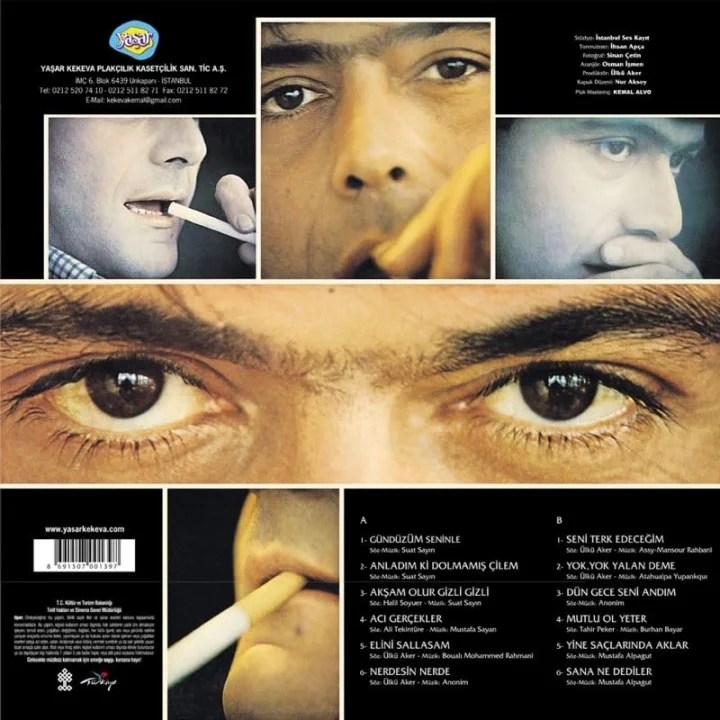 Ferdi Özbeğen Bir Sır Gibi Renkli Plak, Avrupa Baskı, LP Vinyl