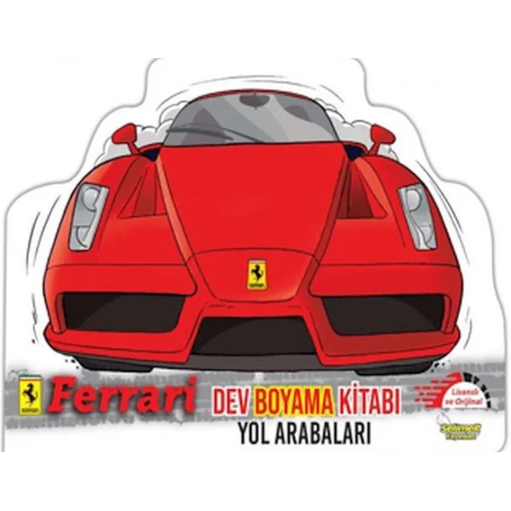 Ferrari Dev Boyama Yol Arabaları