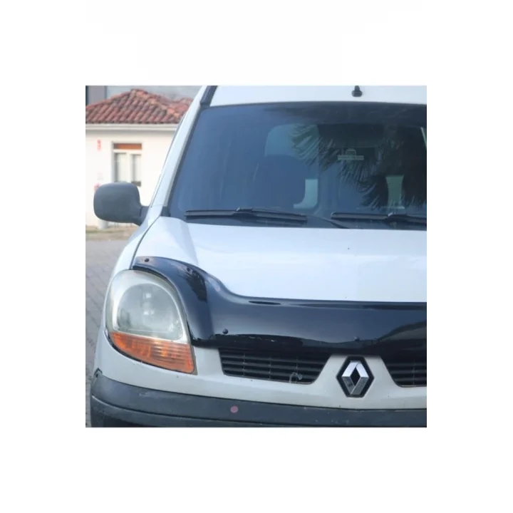 ferrous autoaccessories Renault Kangoo ile Uyumlu ile Uyumlu Ön Kaput Koruyucu Rüzgarlık 2003 2007
