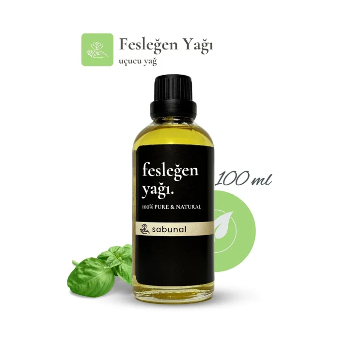 Fesleğen Yağı 100 ml - Cilt Bakım Yağı