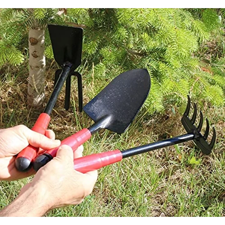 FEYZAYAPI Rodex Bahçe Seti Kürek Çapa Tırmık (3Lü Set)