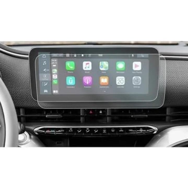 Fiat 500e Elektrikli 10.25 İnç İle Uyumlu Mat Ekran Koruyucu Multimedya
